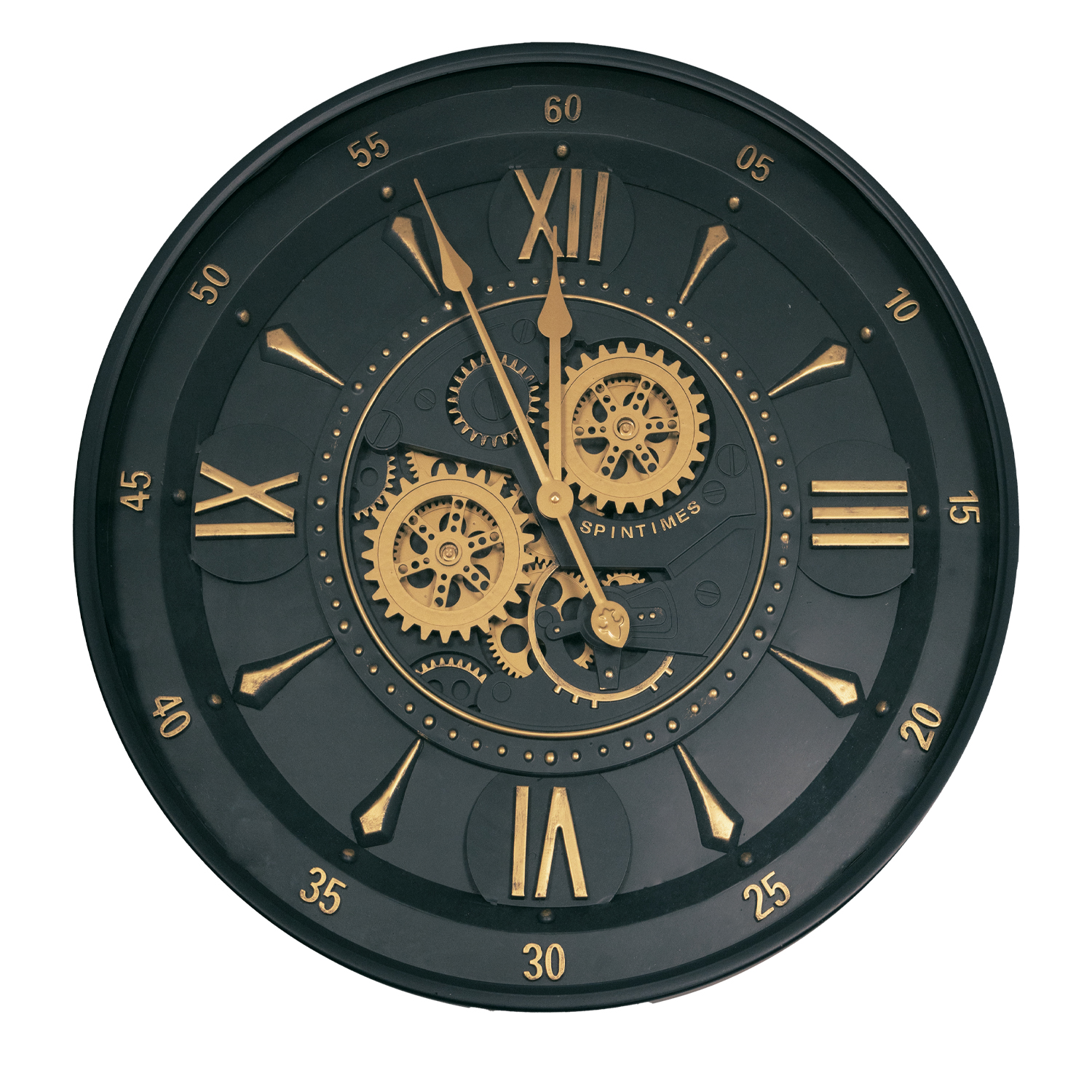 BRANDANI OROLOGIO INGRANAGGI SMOKY METAL 60 CM