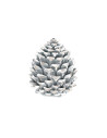 BRANDANI Sotto l&rsquo;Albero - candela led Pigna ARGENTO