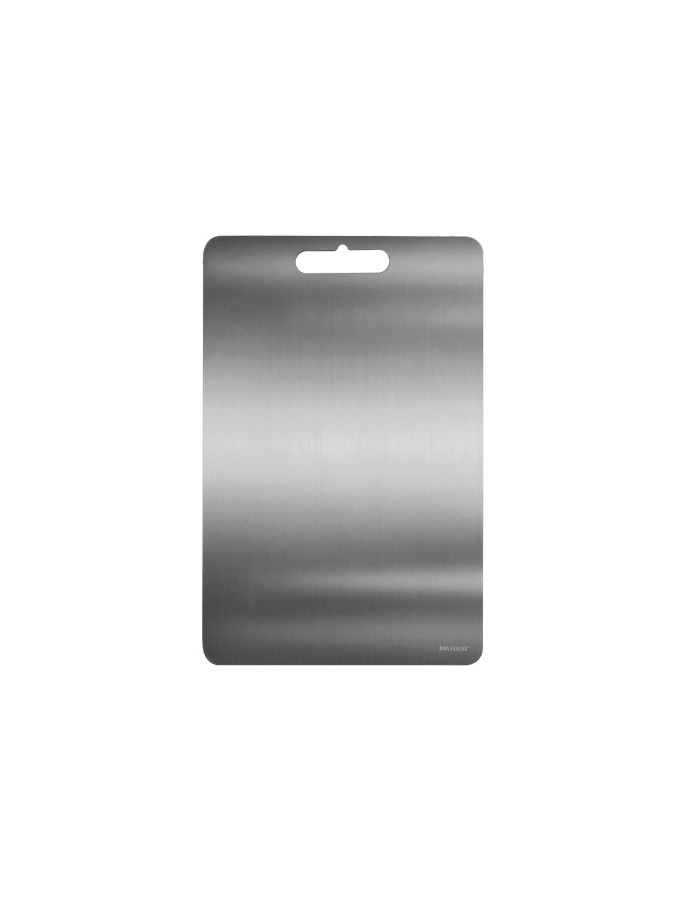 BRANDANI TAGLIERE ANTIBATTERICO ACCIAIO MATT FINISHING BIG 30X46 CM BRANDANI TAGLIERE ANTIBATTERICO ACCIAIO MATT FINISHING BIG 30X46 CM