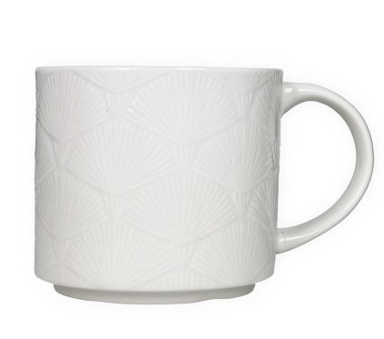 BRANDANI TAZZA BIANCO VENTAGLIO NEW BONE CHINA 460 ML BRANDANI TAZZA BIANCO VENTAGLIO NEW BONE CHINA 460 ML