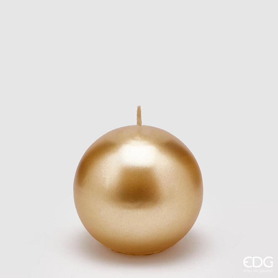 EDG CANDELA NATALIZIA CLASSICA SFERA DIAM.8 CM EDG CANDELA NATALIZIA CLASSICA SFERA DIAM.8 CM