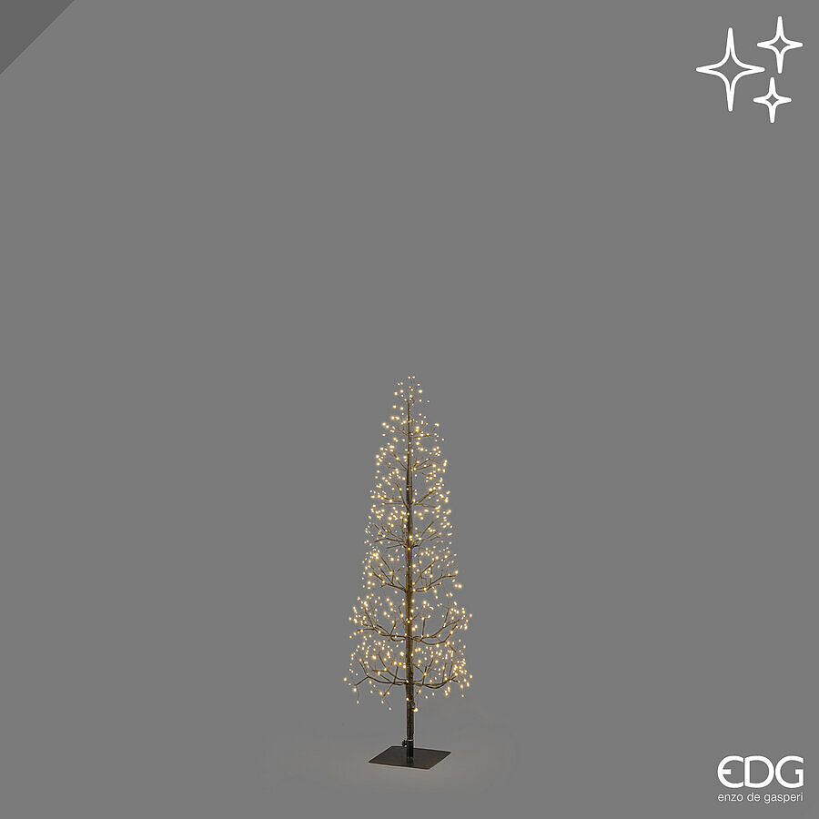 EDG Decorazione Natalizia ALBERO LED FAGGIO SLIM 528 LED H. 120 CM EDG Decorazione Natalizia ALBERO LED FAGGIO SLIM 528 LED H. 120 CM