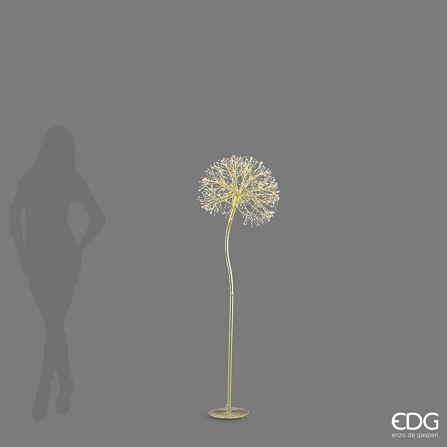 EDG Decorazione Natalizia ALBERO TARASSACO CON 576 microLED H150 D 40 - LUCI ORO – IP44 EDG Decorazione Natalizia ALBERO TARASSACO CON 576 microLED H150 D 40 - LUCI ORO – IP44