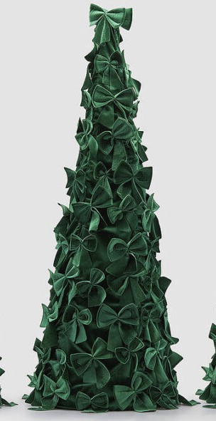 EDG DECORO FIOCCHI-NEW CONO MEDIO H.120 D.42 C5 VELLUTO VERDE