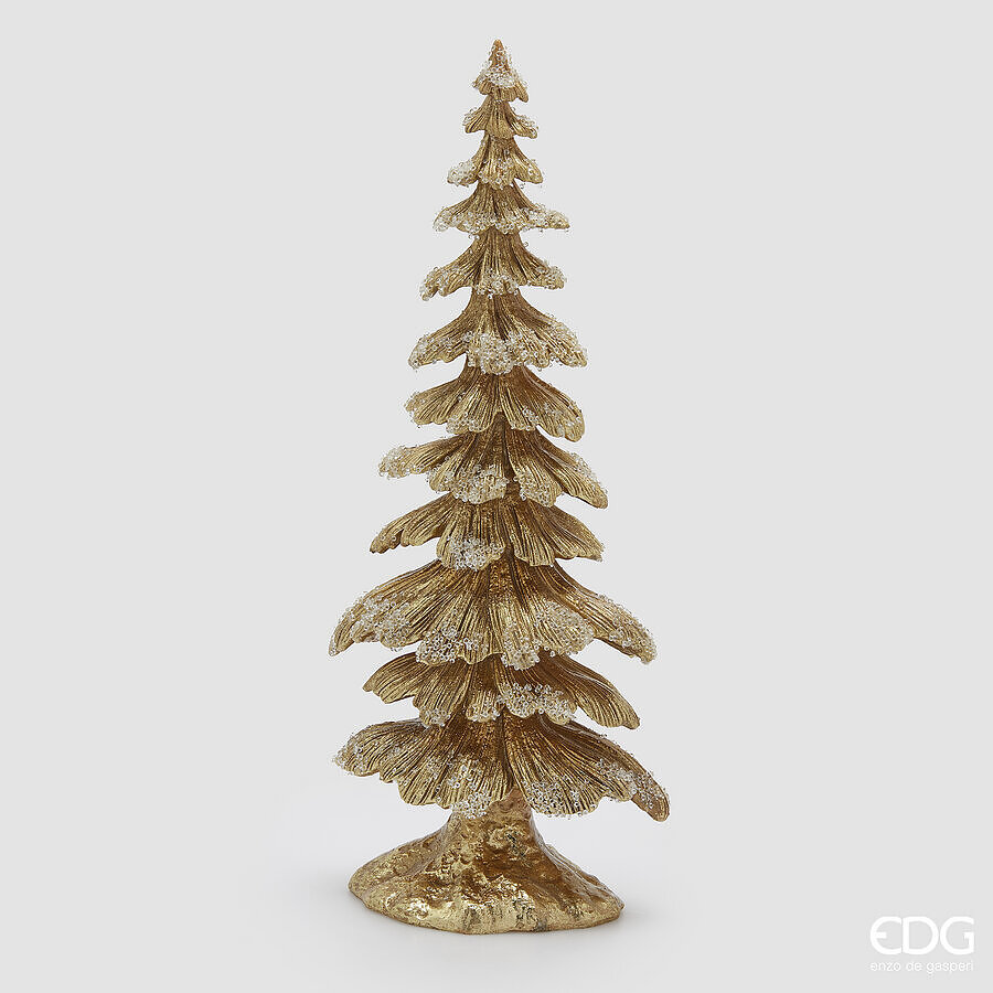 EDG DECORO PINO RESINA ORO H.51 CM