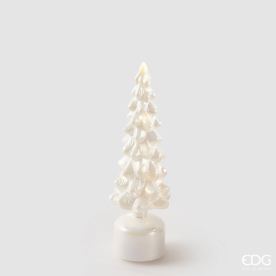 EDG DECORO PINO TWIST NEW H.35 DIAM 12 CM MUSIC-MOV E LED