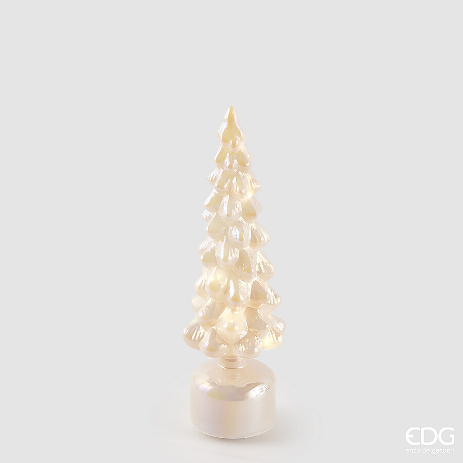 EDG Enzo De Gasperi  DECORO PINO TWIST NEW H.35 CM MUSICA-MOVIMENTO