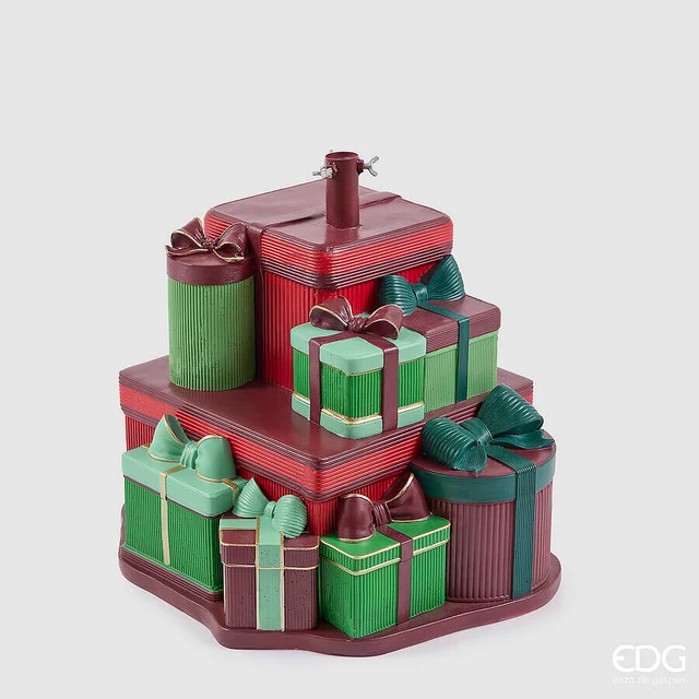 EDG Enzo De Gasperi Base Pino Regali Verde Rosso EDG Enzo De Gasperi Base Pino Regali Verde Rosso