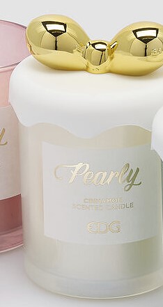 EDG ENZO DE GASPERI CANDELA FIOCCO CON PROFUMO BIANCO H.12,5 EDG ENZO DE GASPERI CANDELA FIOCCO CON PROFUMO BIANCO H.12,5