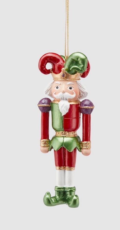 EDG Enzo De Gasperi decorazione Natalizia Pendaglio Soldatino Jocker Poliresina H12.5 Variante 1