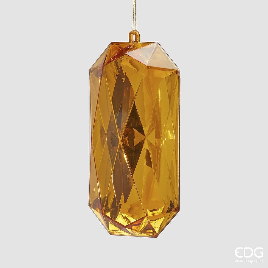 EDG Enzo De Gasperi Decoro Diamante Rettangolare da Appendere H.19,5 L.9,5 L.7 C5