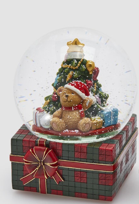 EDG Enzo De Gasperi SFERA ACQUA PACCO REGALO ORSO CON ABERO H.20 CM DIAM 15 CM EDG Enzo De Gasperi SFERA ACQUA PACCO REGALO ORSO CON ABERO H.20 CM DIAM 15 CM