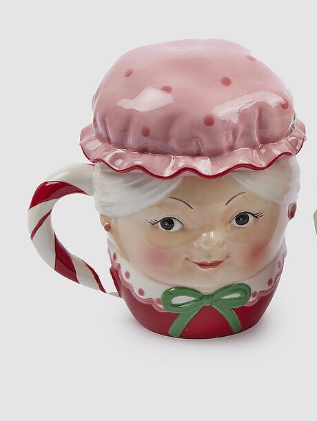 EDG Enzo De Gasperi TAZZA NATALIZIA MAMMA NATALE H 14 CM EDG Enzo De Gasperi TAZZA NATALIZIA MAMMA NATALE H 14 CM