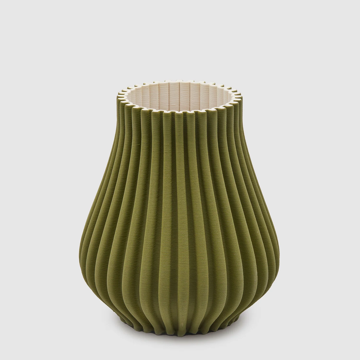EDG Enzo De Gasperi Vaso Goccia 3D in Porcellana 23 CM