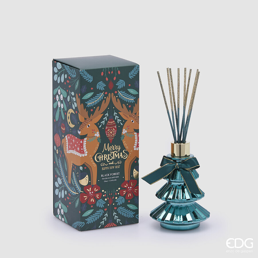 EDG PROFUMATORE NATALIZIO BOTTIGLIA JOYFUL PINO 170 ML H 13,5 BLACK FOREST EDG PROFUMATORE NATALIZIO BOTTIGLIA JOYFUL PINO 170 ML H 13,5 BLACK FOREST