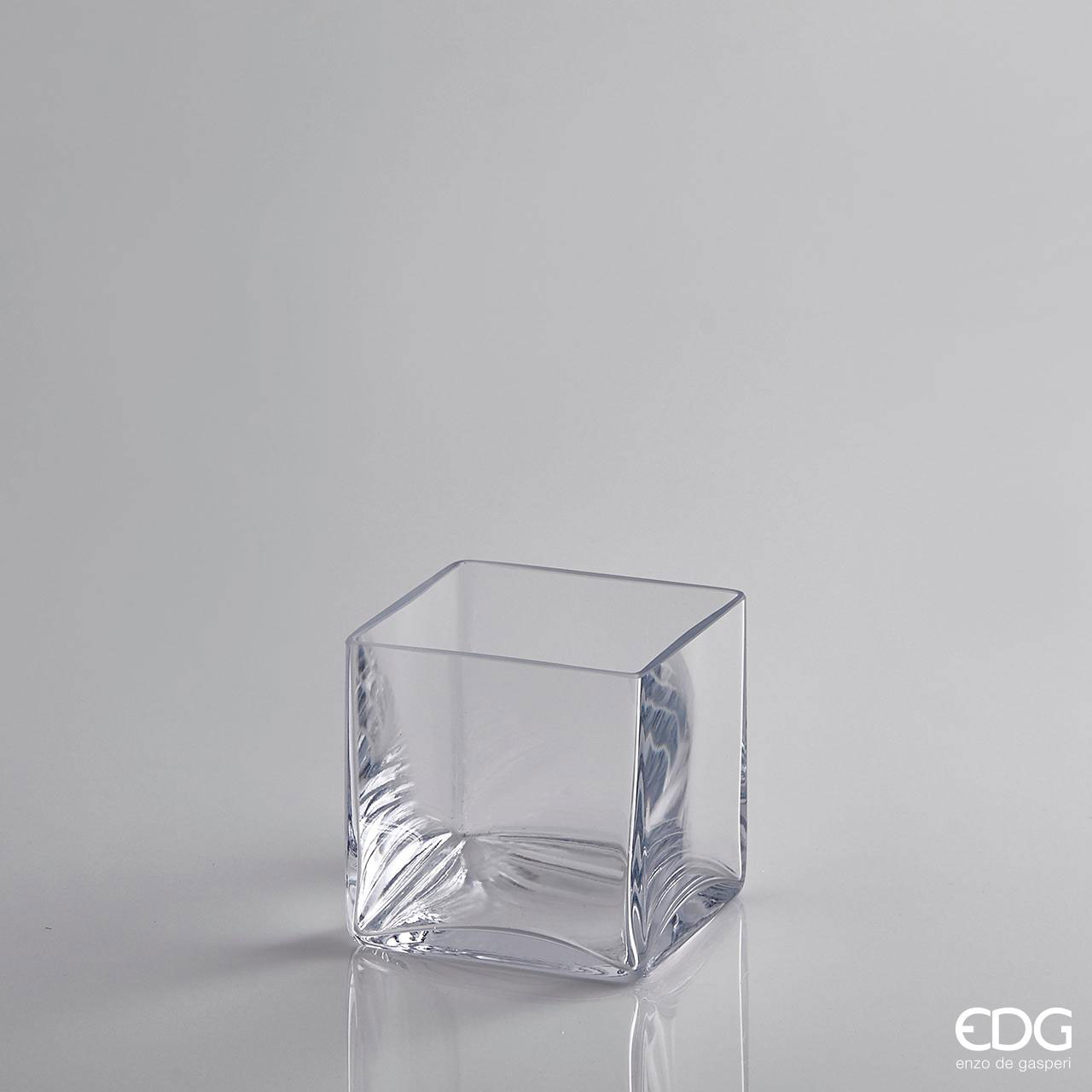 EDG Vaso Cubo Trasparente