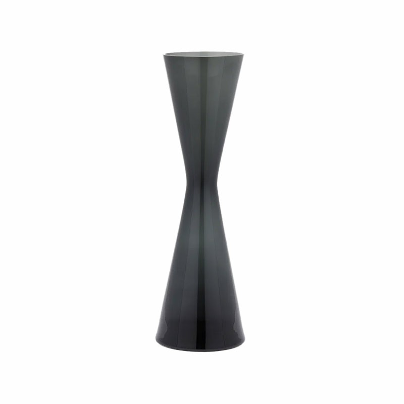 EDG VASO Nida Clessidra grigio scuro  d.19 h.60 cm