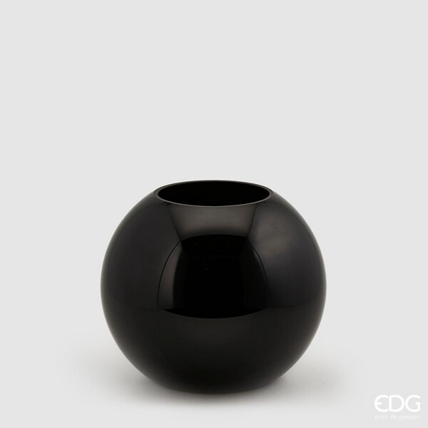 EDG Vaso SFERA H 20 CM NERO