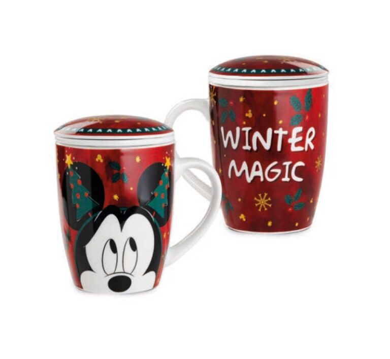 EGAN TEIERA TISANIERA Disney Winter Magic, Mickey Mouse tisaniera 430 ml ROSSO EGAN TEIERA TISANIERA Disney Winter Magic, Mickey Mouse tisaniera 430 ml ROSSO