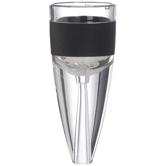 EVVIVA Decanter Cheers da bicchiere con alloggiamento-supporto in acrilico