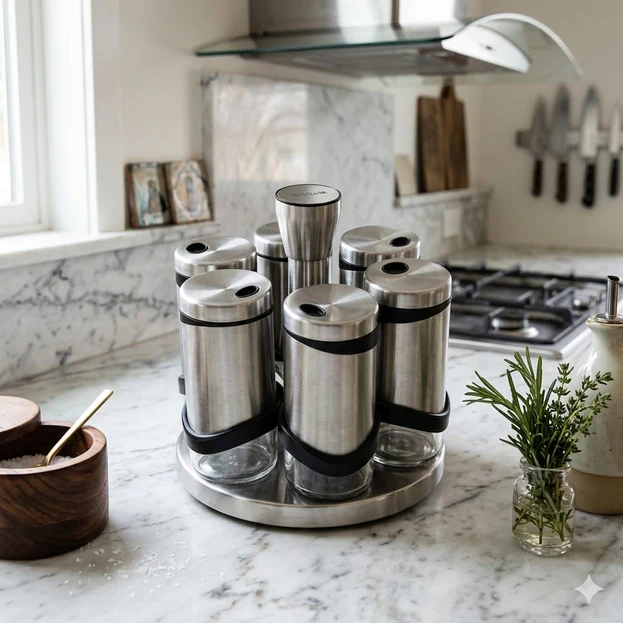 EVVIVA PORTASPEZIE DE GUSTIBUS SET 6 PZ