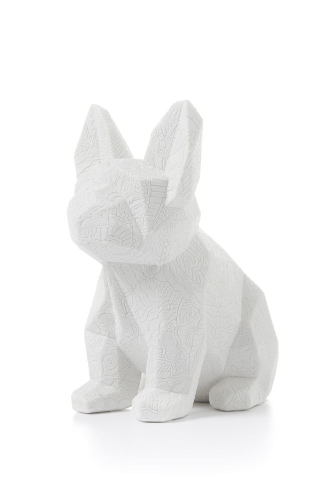 EVVIVA STATUA CANE SEDUTO POLIRESINA H 21,5 CM EVVIVA STATUA CANE SEDUTO POLIRESINA H 21,5 CM