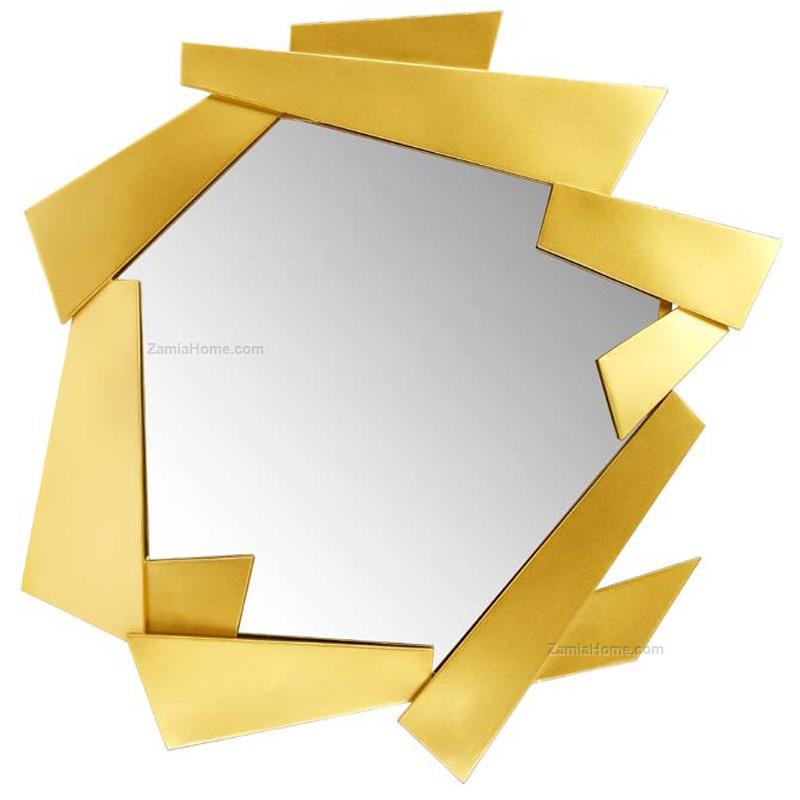 FADE SPA SPECCHIO APOLLO MALIBU ORO CM 75X5X77