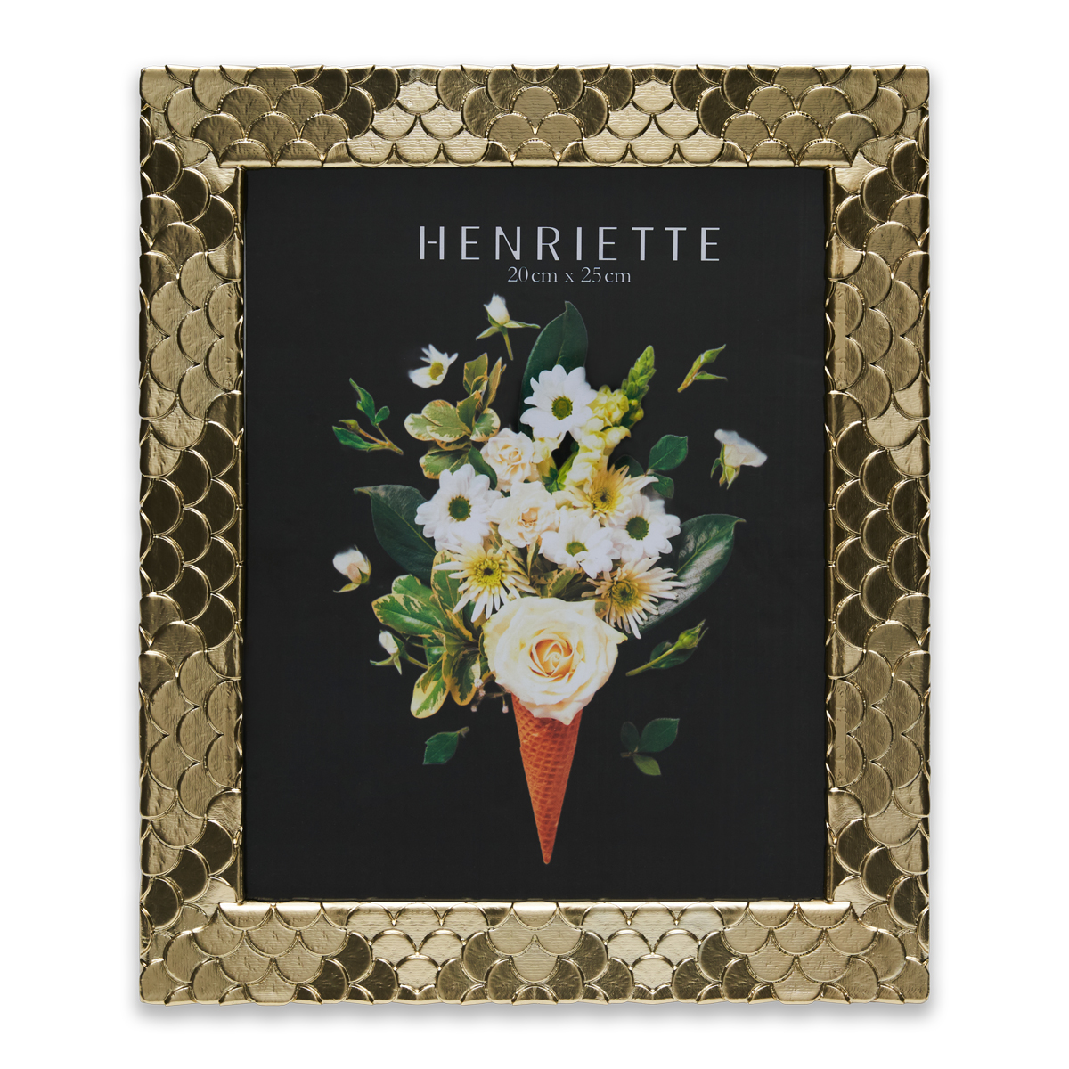 HENRIETTE CORNICE PORTAFOTO  CORNICE VENTAGLI CHAMPAGNE 20X25 CM HENRIETTE CORNICE PORTAFOTO  CORNICE VENTAGLI CHAMPAGNE 20X25 CM