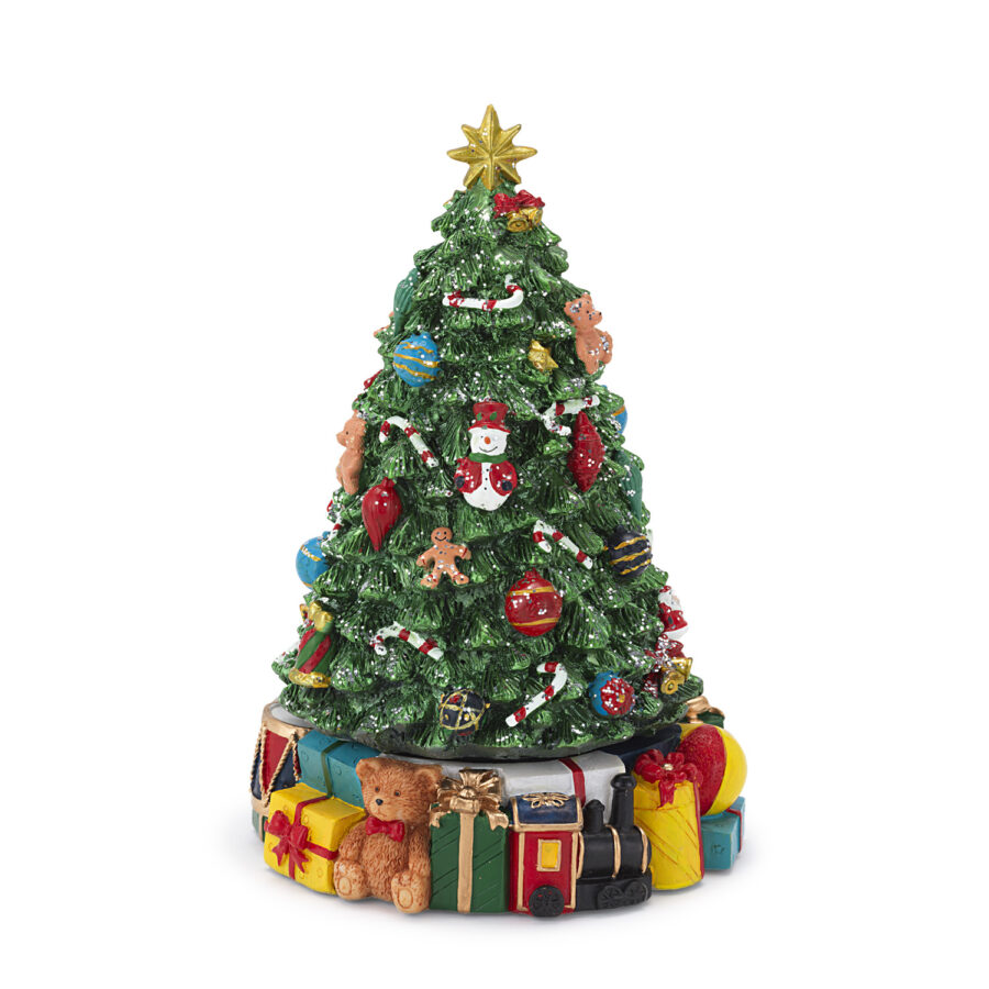 HENRIETTE DECORO ALBERO CARILLON C-DONI H.21,5 CM