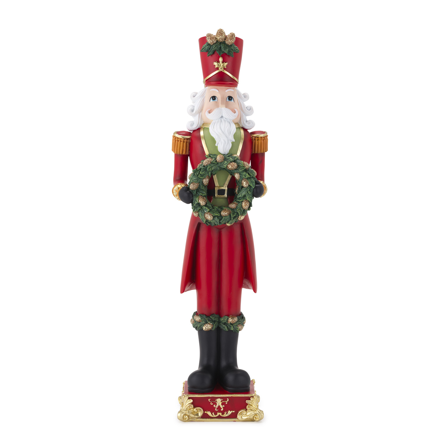 HENRIETTE SCHIACCIANOCI ROSSO NATALE 60 CM H.