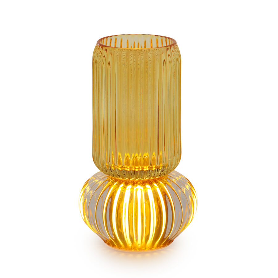 HENRIETTE VASO AMBRA C-LUCE LED HENRIETTE VASO AMBRA C-LUCE LED