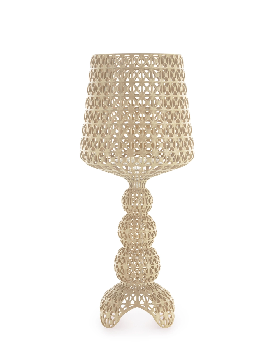 KARTELL  Lampada Da Tavolo Mini Kabuki Beige