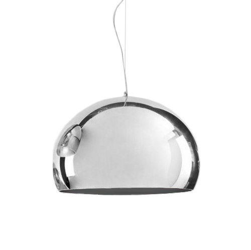 Kartell Lampada a sospensione Fly CROMATO