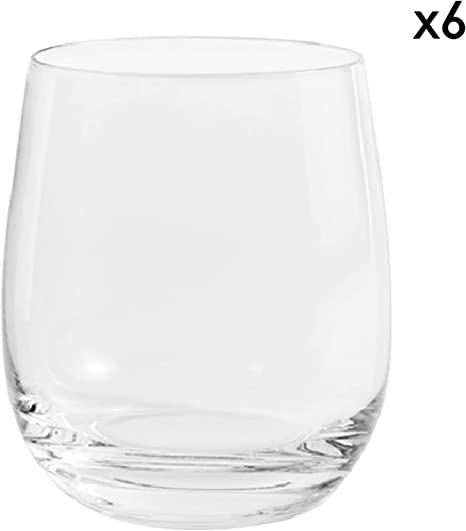 LIVELLARA  Set 6 Bicchieri Liquore in vetro linea Vinarium