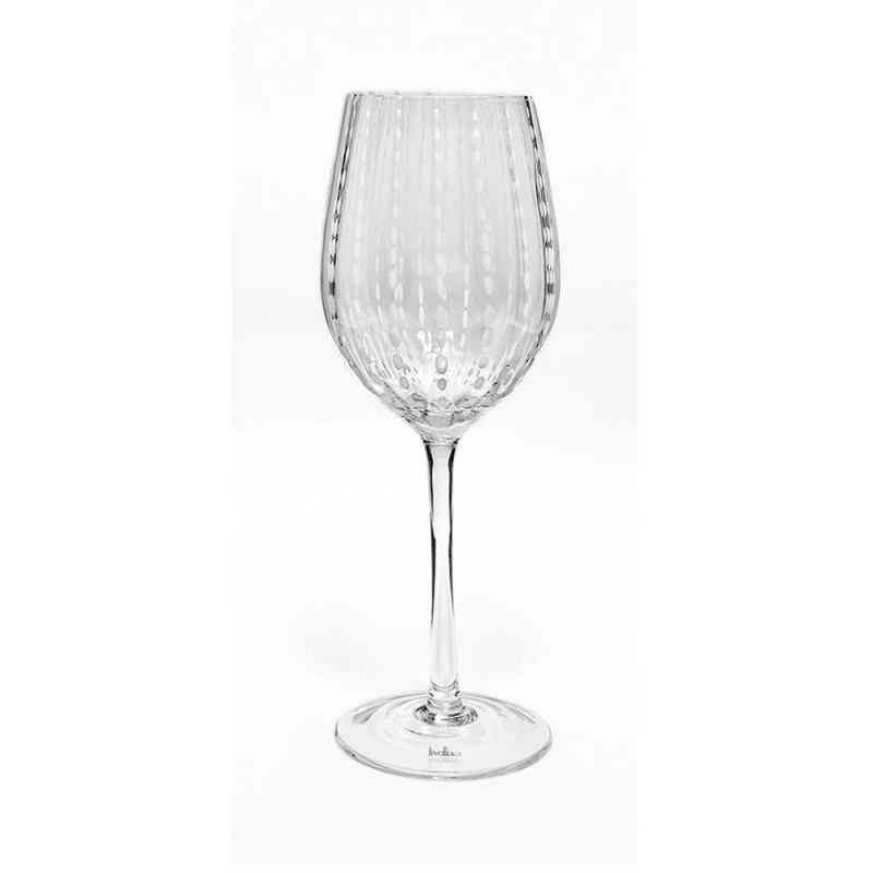 LIVELLARA  Set 6 goblet calice vino bianco linea Carnival
