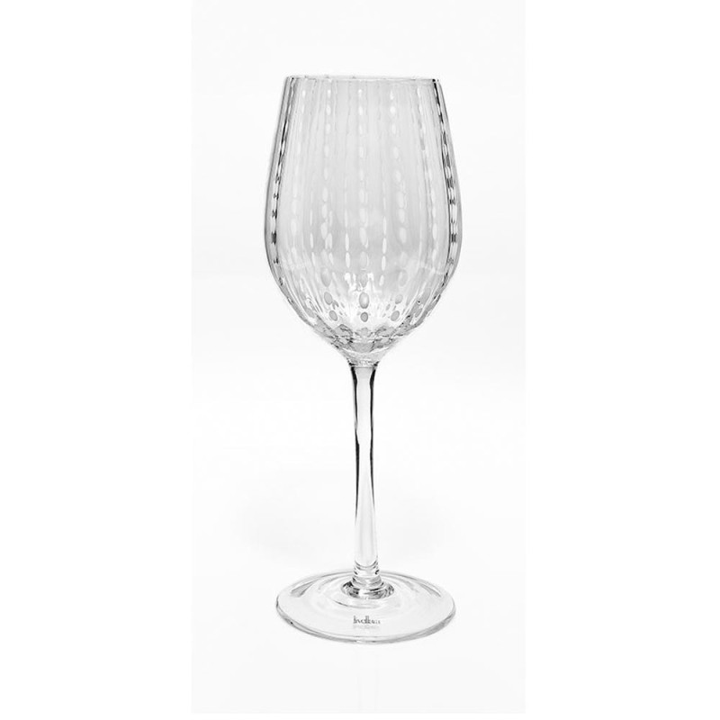 LIVELLARA  Set 6 goblet calice vino rosso linea Carnival