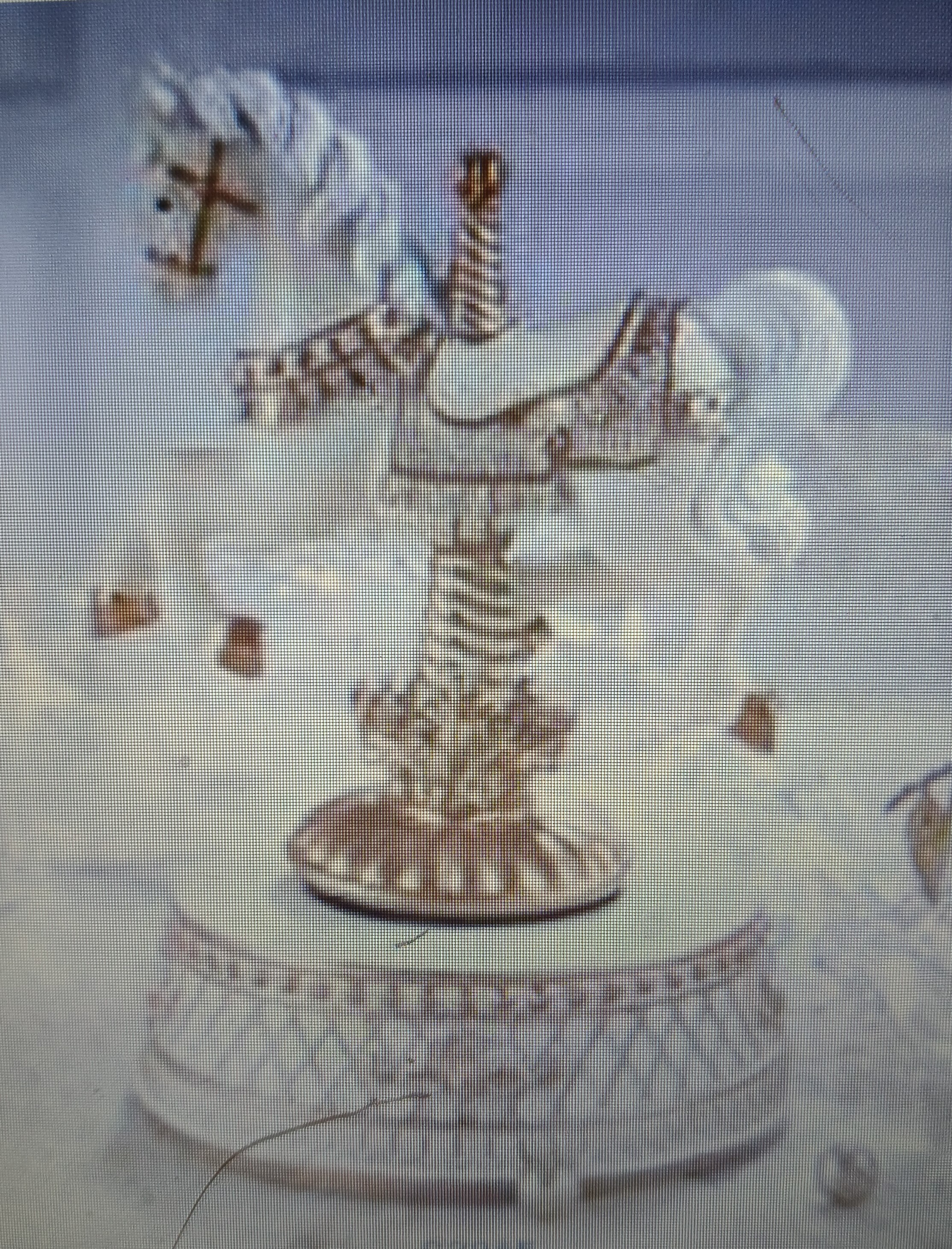 MASCAGNI Carillon a molla con cavallo h.17 cm MASCAGNI Carillon a molla con cavallo h.17 cm