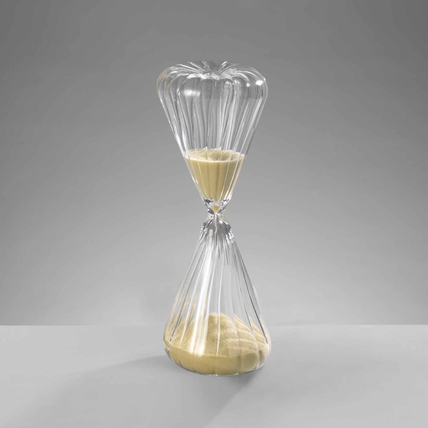MASCAGNI CLESSIDRA 30 MINUTI VETRO E POLVERE ORO