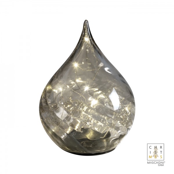 MASCAGNI DECORO Ampolla 21 cm con led MASCAGNI DECORO Ampolla 21 cm con led