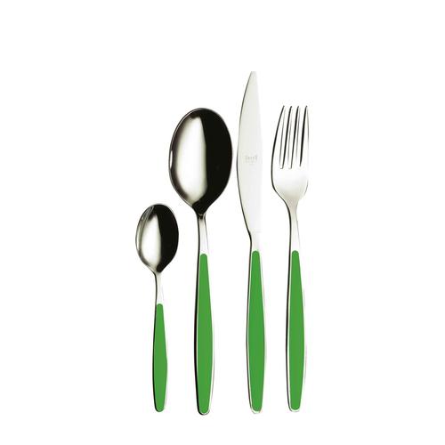 MEPRA SERVIZIO POSATE VERDE MENTA CARAMELLA SET 24 PZ MEPRA SERVIZIO POSATE VERDE MENTA CARAMELLA SET 24 PZ