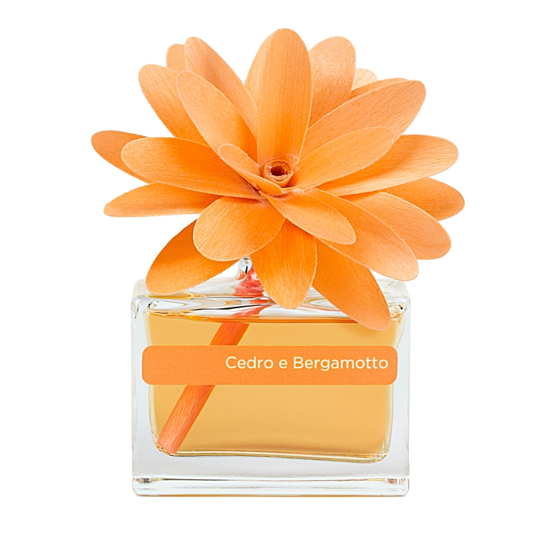 Muhà PROFUMATORE D’AMBIENTE FLOWER DIFFUSER CEDRO E BERGAMOTTO 30 ML