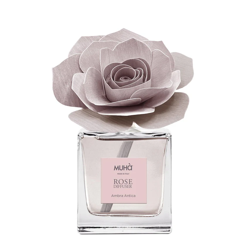 Muh&agrave; PROFUMATORE D&rsquo;AMBIENTE ROSA DIFFUSER AMBRA ANTICA 100 ML ROSE
