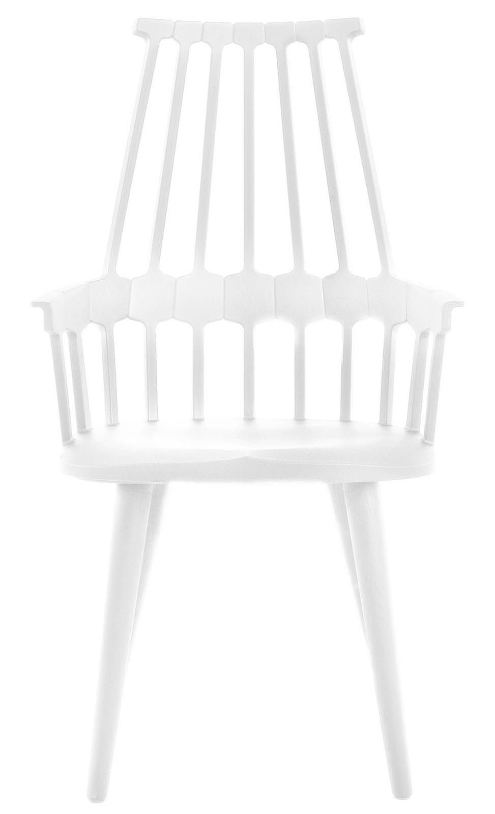 Sedia Kartell Comback Bianca Set 2 Pezzi