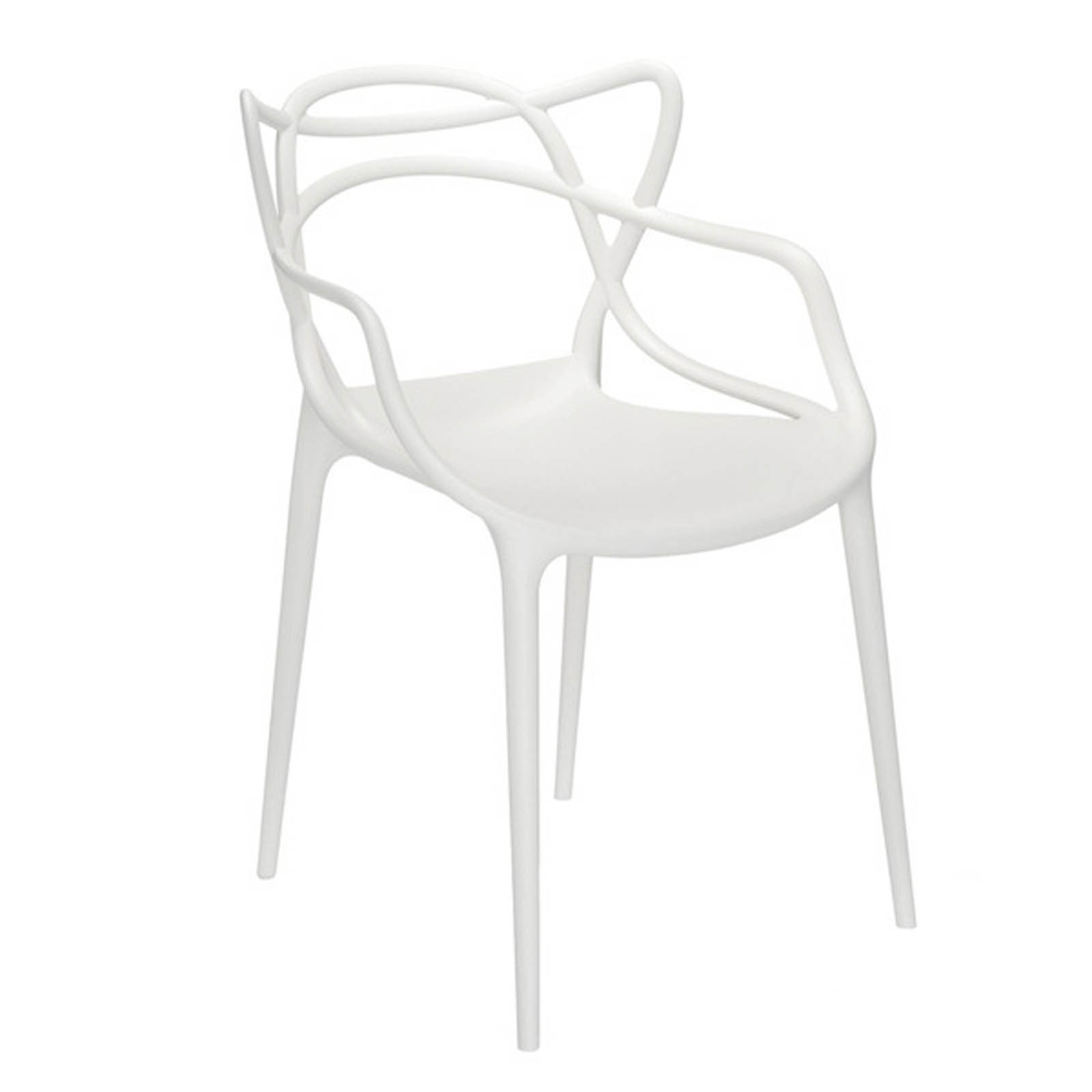 Sedia Kartell Masters Bianca Set 2 Pezzi