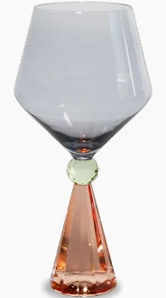 WD LIFESTYLE BICCHIERE CALICI ANVERSA CALICE GIN TONIC PESCA E GRIGIO