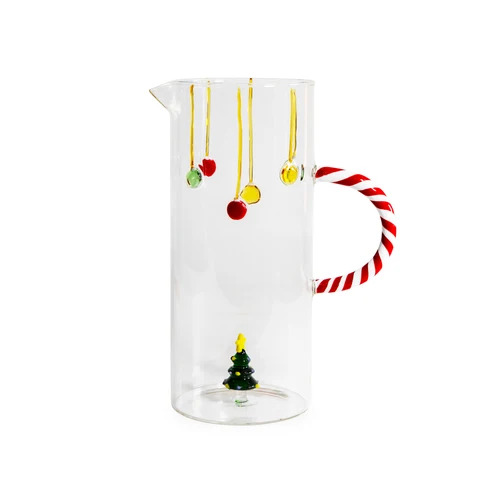 WD LIFESTYLE Caraffa in Vetro Borosilicato 1,3 L – Collezione Natale ALBERO WD LIFESTYLE Caraffa in Vetro Borosilicato 1,3 L – Collezione Natale ALBERO