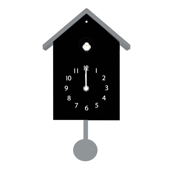 WDLIFESTYLE Orologio a cucù nero