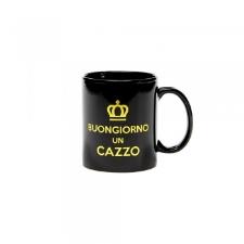40 PIU&rsquo; FORTY MUG TAZZA CON MANICO NERO CERAMICA "BUONGIORNO UN C......"