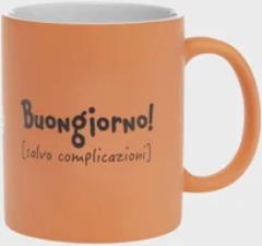 40 PIU&rsquo; FORTY MUG TAZZA CON MANICO RUST RUGGINE MAT COMPLICAZIONI