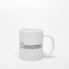 40 PIU&rsquo; FORTYMUG TAZZA CON MANICO BIANCO MAT CERAMICA CIOSSONNO